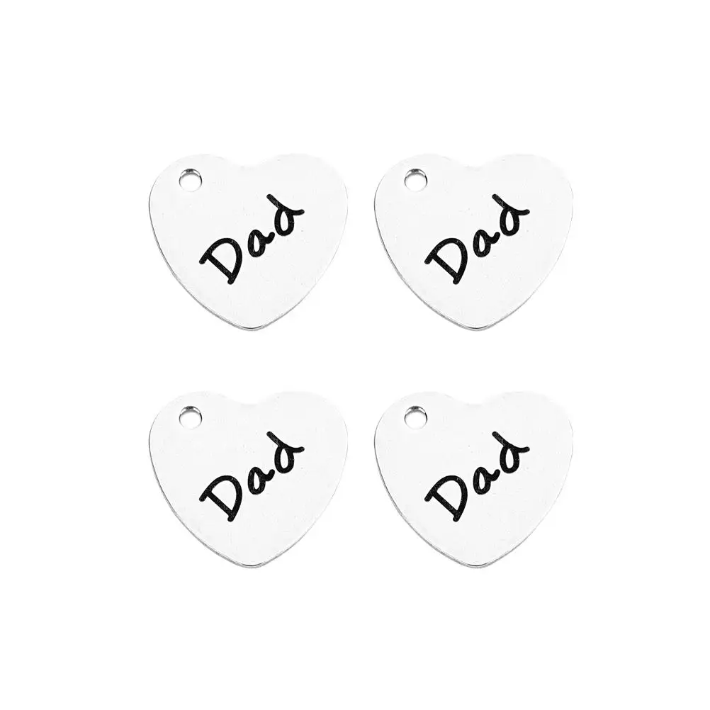 10pcs Stainless Steel Heart Shaped Pendant for DIY Jewelry Making Necklace Bracelet Earring Accessories Craft Supplies
10pcs Stainless Steel Heart Shaped Pendant for DIY Jewelry Making Necklace Bracelet Earring Accessories Craft Supplies