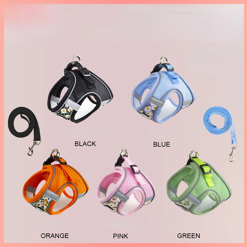 New Pet Accessories Fashion Printing Dog Harness Breathable Vest Style Dog Leash Durable Comfortable Dog Harness and Leash Set
New Pet Accessories Fashion Printing Dog Harness Breathable Vest Style Dog Leash Durable Comfortable Dog Harness and Leash Set