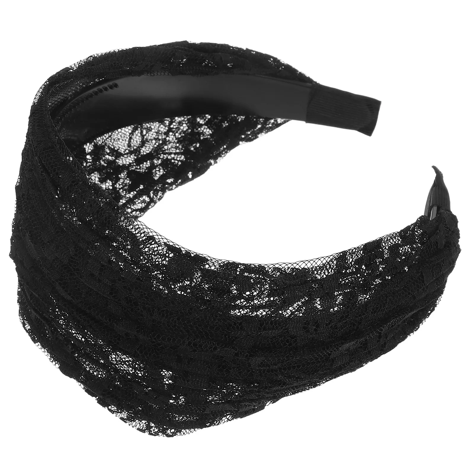 Women Lace Headband Black Wide Elegant Sweet Fashion Headband Comfortable Lightweight Hair Decor for Daily Wear Party Shopping
Women Lace Headband Black Wide Elegant Sweet Fashion Headband Comfortable Lightweight Hair Decor for Daily Wear Party Shopping
