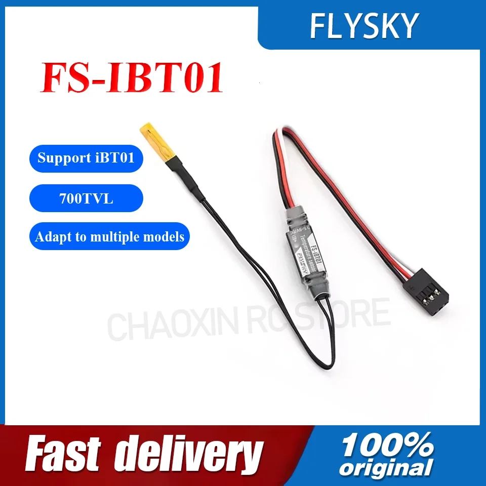 FLYSKY Fusi FS-IBT01 Temperature Sensor High-Precision Temperature Measurement IPX6 for AFHDS 3 Enhanced Car Boat Aircraft
FLYSKY Fusi FS-IBT01 Temperature Sensor High-Precision Temperature Measurement IPX6 for AFHDS 3 Enhanced Car Boat Aircraft