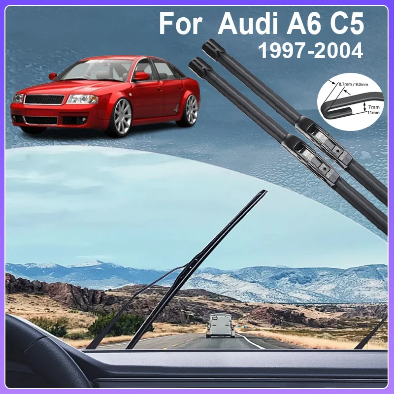 Car Windscreen Wiper For Audi A6 C5 Typ 4B Car Accessories 1997~2004 Rubbe Window Windshield Wiper Blade Silent Auto Rain Brushe
Car Windscreen Wiper For Audi A6 C5 Typ 4B Car Accessories 1997~2004 Rubbe Window Windshield Wiper Blade Silent Auto Rain Brushe