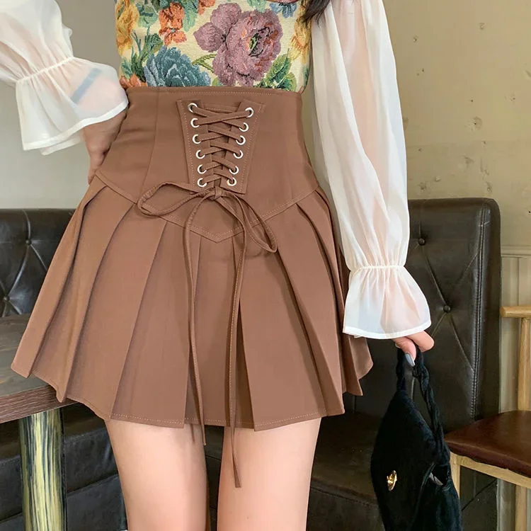 A-line Skirt High Waist Lace Pleated Skirt Women's Design 2023 Small Skirt Ropa Mujer Mini Skirts Clothes for Women
A-line Skirt High Waist Lace Pleated Skirt Women's Design 2023 Small Skirt Ropa Mujer Mini Skirts Clothes for Women