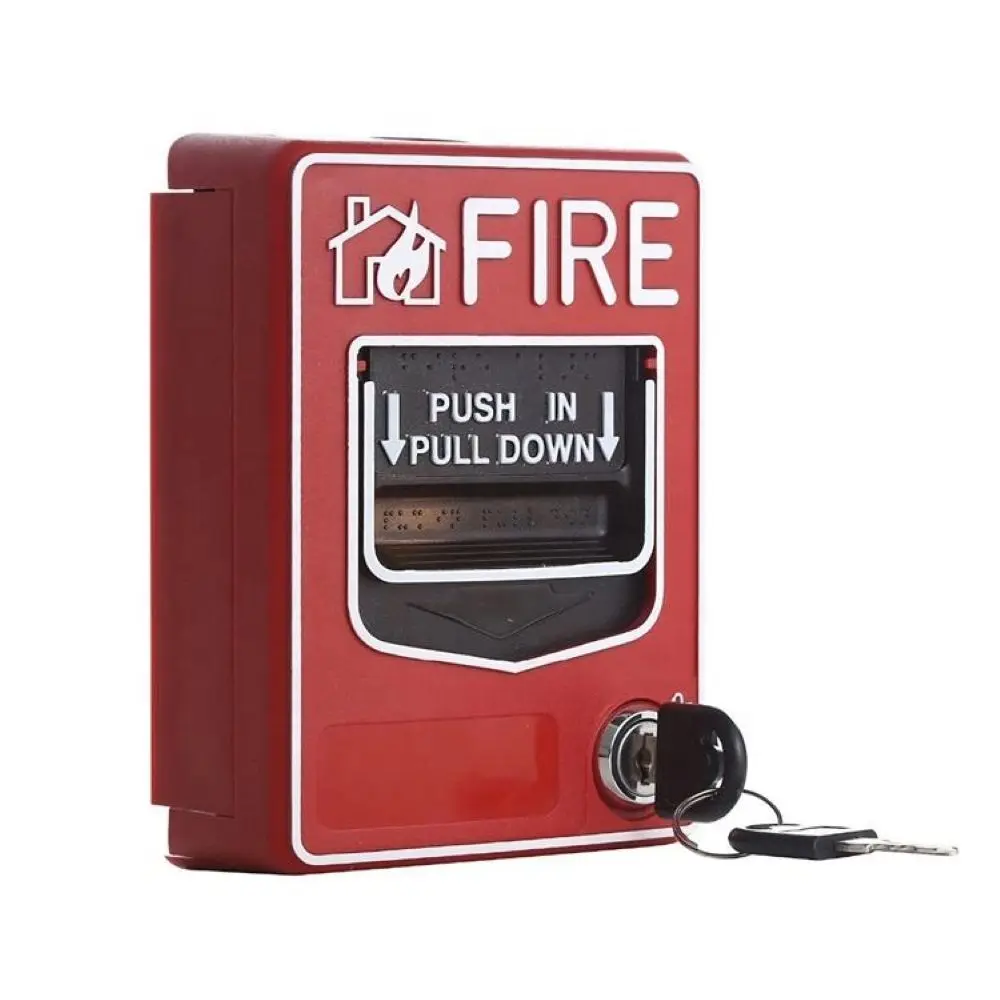 Home Intelligent ABS Addressable Manual Call Point Fire Pull Station - Fire Alarm System Accessory
Home Intelligent ABS Addressable Manual Call Point Fire Pull Station - Fire Alarm System Accessory