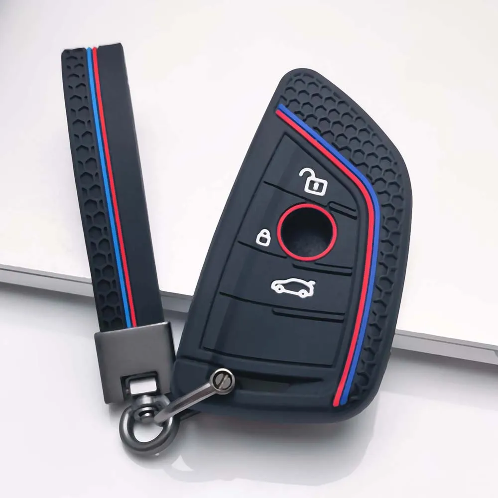 Silicone Car Remote Key Case Cover Shell Fob For BMW X1 X3 X4 X5 X6 F15 F16 G30 G20 3 5 7 Series G01 G02 G05 G11 G32 F48 F39
Silicone Car Remote Key Case Cover Shell Fob For BMW X1 X3 X4 X5 X6 F15 F16 G30 G20 3 5 7 Series G01 G02 G05 G11 G32 F48 F39