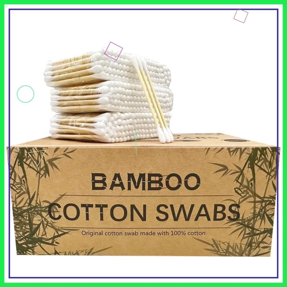 1200pcs Bamboo Cotton Swabs, Eco-Friendly Wooden Cotton Swabs
1200pcs Bamboo Cotton Swabs, Eco-Friendly Wooden Cotton Swabs