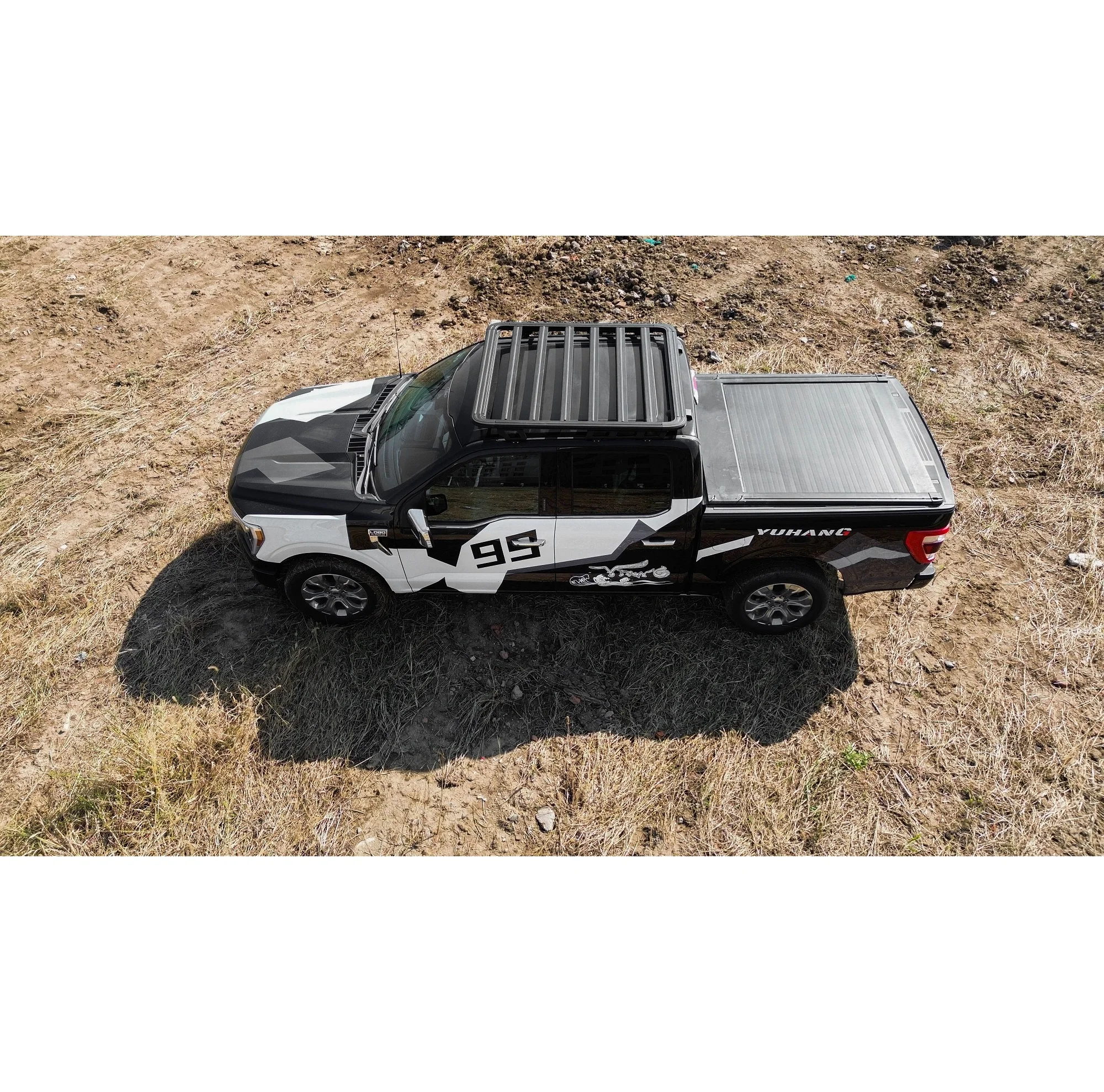 YUHANG CAR ROOF RACK Aluminum Alloy Roof Platform Roof Rack for F-150 Raptor With Door Hook Brackets
YUHANG CAR ROOF RACK Aluminum Alloy Roof Platform Roof Rack for F-150 Raptor With Door Hook Brackets