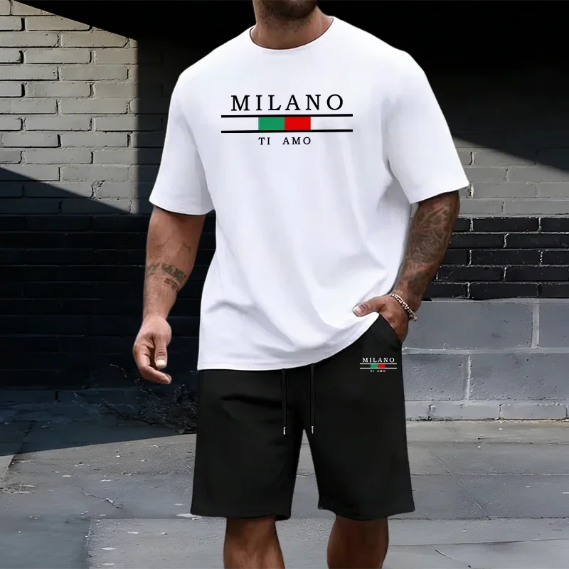 Mens T-Shirt Tracksuit Quality Casual Sportswear Outdoor Sports Jogging Clothing Summer Fashion Single Item Short Sleeves Shorts
Mens T-Shirt Tracksuit Quality Casual Sportswear Outdoor Sports Jogging Clothing Summer Fashion Single Item Short Sleeves Shorts