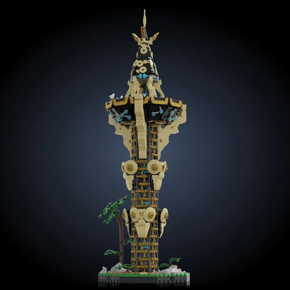 MOC-139323 Культовая башня, высокая структура в игровых строительных игрушек, набор 2204 деталей
MOC-139323 Культовая башня, высокая структура в игровых строительных игрушек, набор 2204 деталей