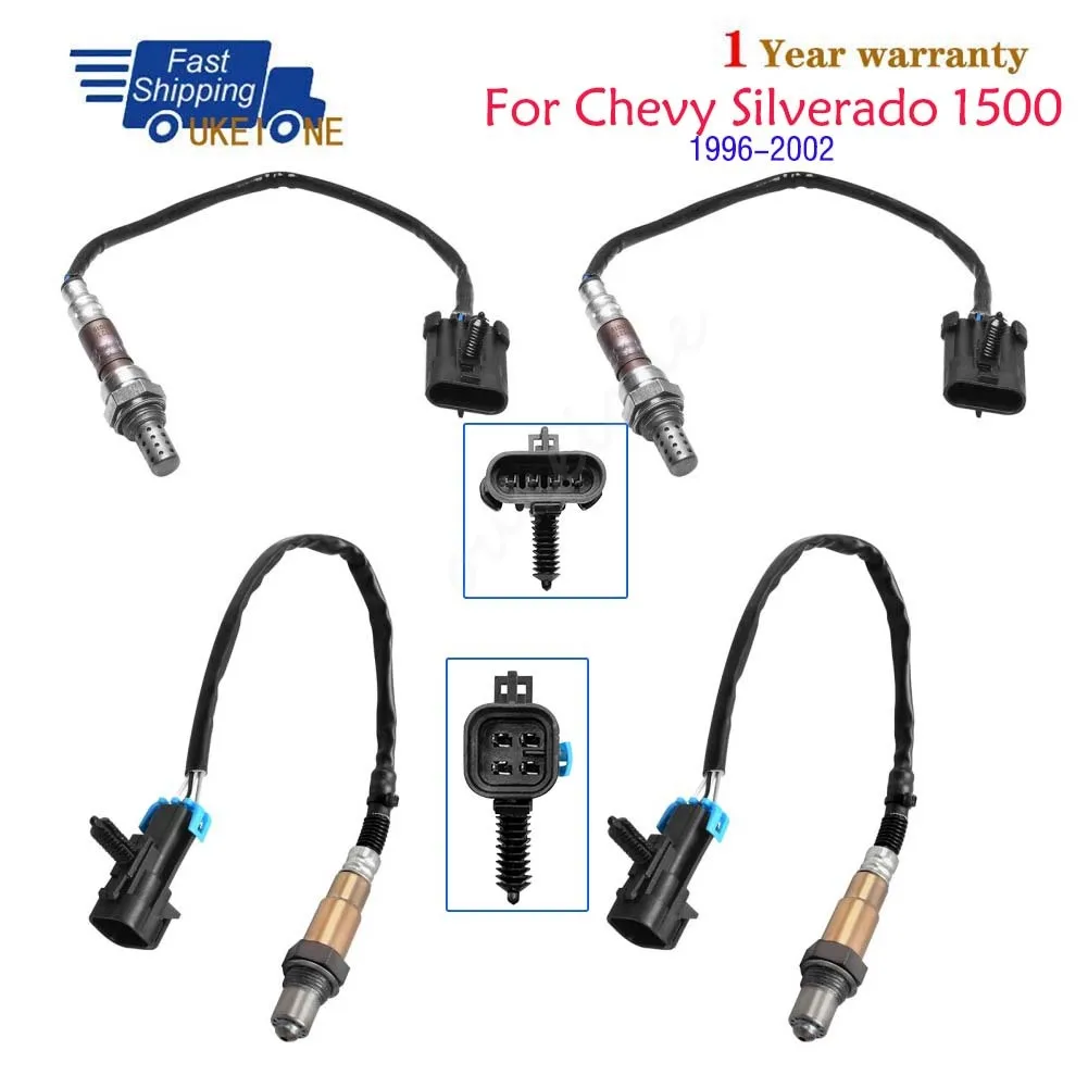 4Pcs for CHEVROLET SILVERADO 1500 TAHOE CADILLAC ESCALADE GMC YUKON Lambda O2 Oxygen Sensor Up Downstream 234-4018 234-4012
4Pcs for CHEVROLET SILVERADO 1500 TAHOE CADILLAC ESCALADE GMC YUKON Lambda O2 Oxygen Sensor Up Downstream 234-4018 234-4012