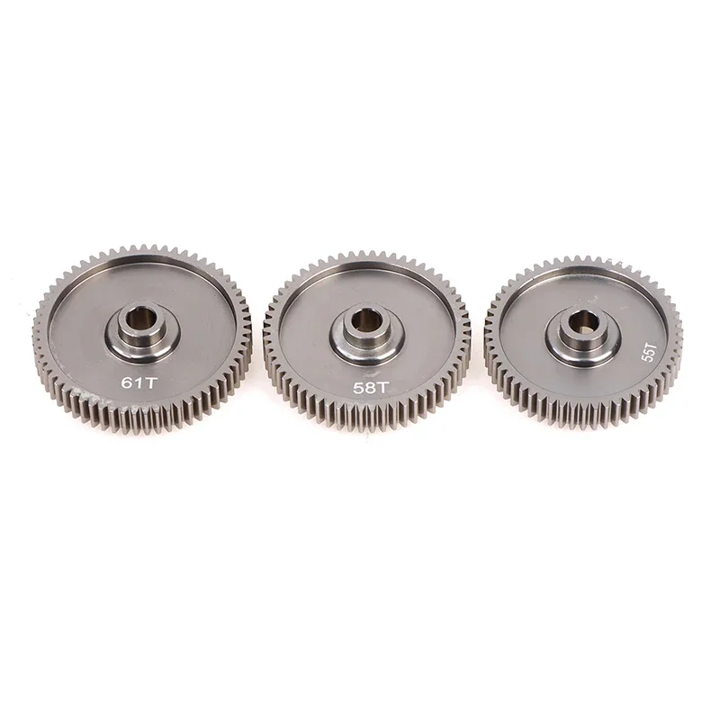 55T 58T 61T высокоскоростная цилиндрическая шестерня 51004 53665 для TAMIYA TT01 TT-01 аксессуары для обновления радиоуправляемого автомобиля
55T 58T 61T высокоскоростная цилиндрическая шестерня 51004 53665 для TAMIYA TT01 TT-01 аксессуары для обновления радиоуправляемого автомобиля