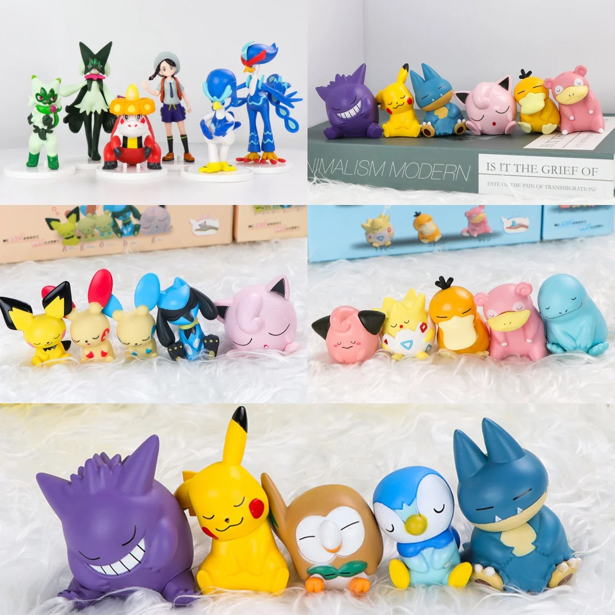 ORIGINAL Pokemon 5Pcs/Set Anime Figure Pikachu Gengar Igglybuff Model Toy for Cake Topper Car Decoration Supplies Ornamen
ORIGINAL Pokemon 5Pcs/Set Anime Figure Pikachu Gengar Igglybuff Model Toy for Cake Topper Car Decoration Supplies Ornamen