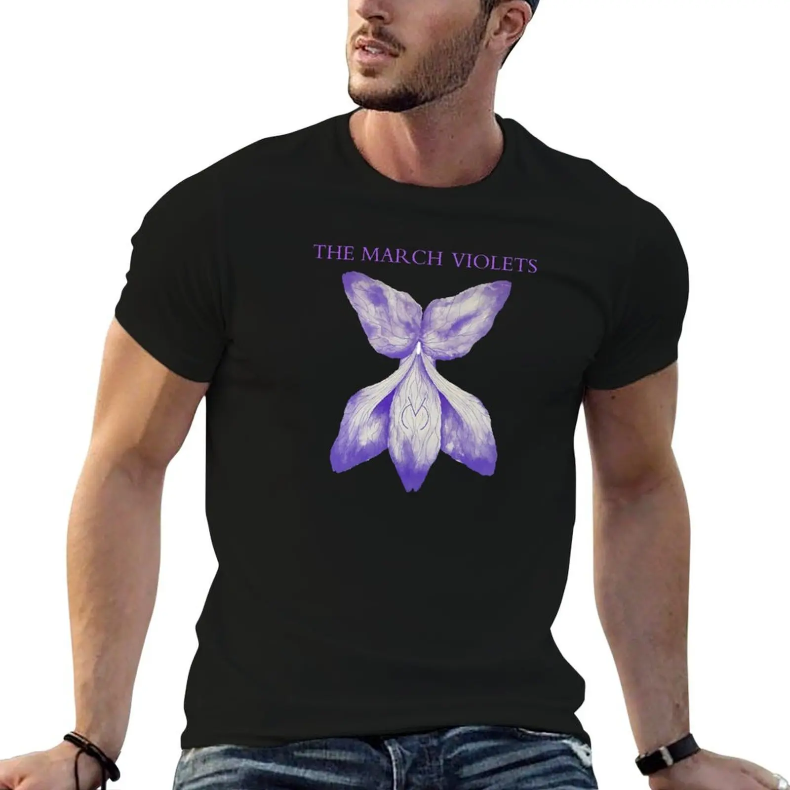 Flower - Goth - Gothic - The March Violets T-Shirt essential t shirt t shirts for man graphic vintage T-Shirt
Flower - Goth - Gothic - The March Violets T-Shirt essential t shirt t shirts for man graphic vintage T-Shirt