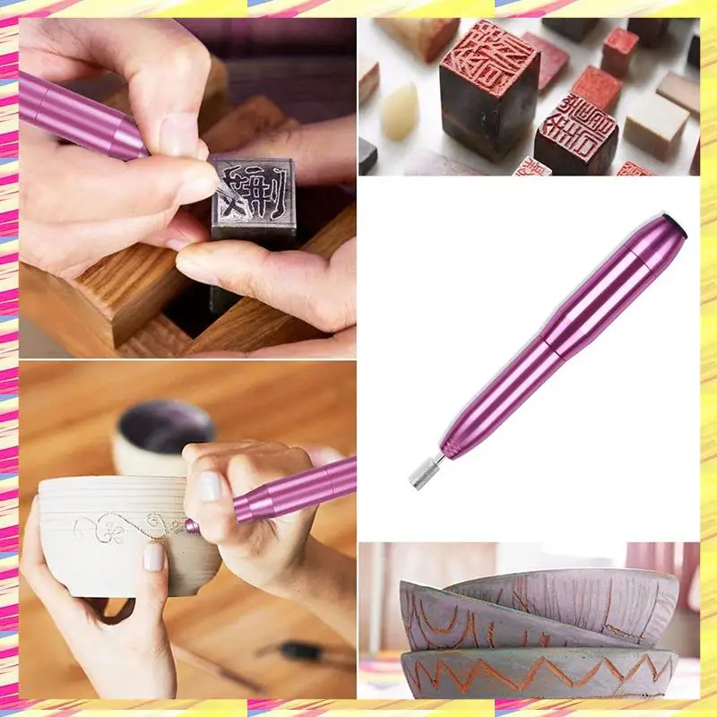 ABJJ USB Electric Engraving Tool Kit, For Manicure Carving Wood Metal Stone Plastic Jewelry Glass Etchingtool
ABJJ USB Electric Engraving Tool Kit, For Manicure Carving Wood Metal Stone Plastic Jewelry Glass Etchingtool