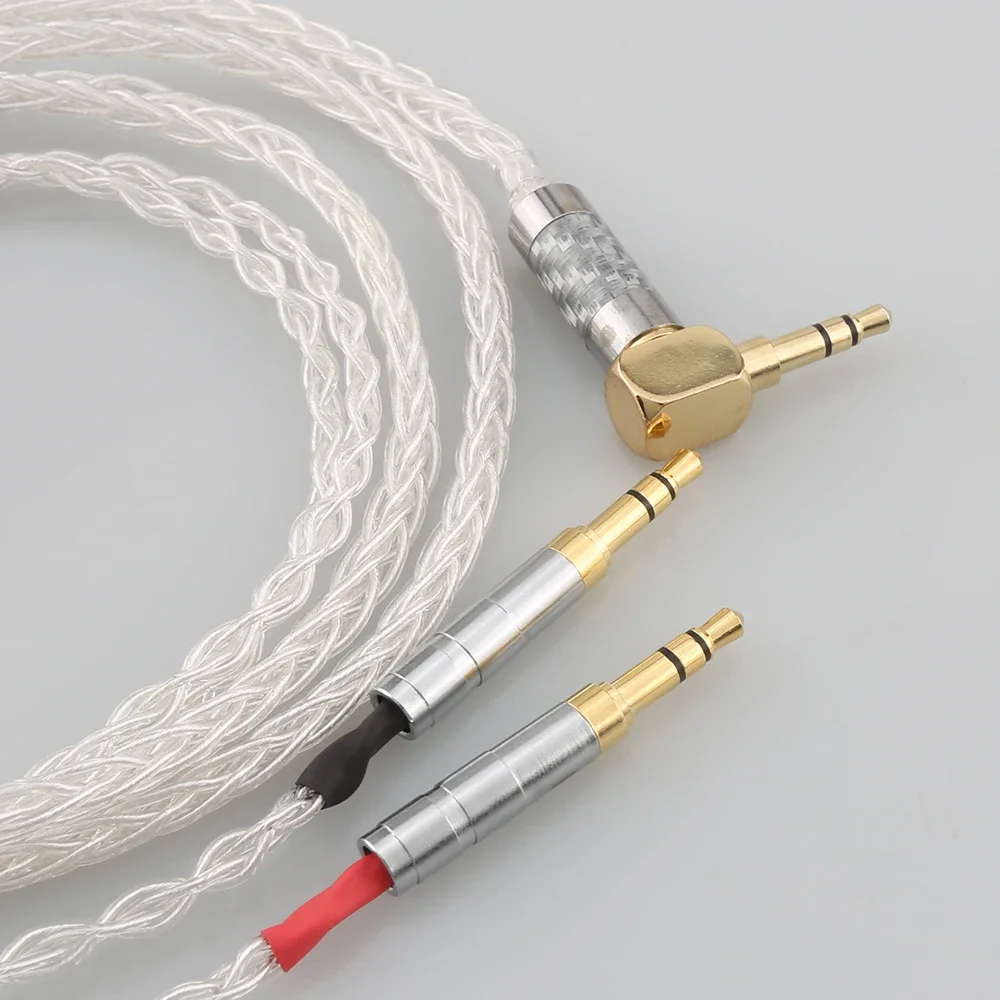 HiFi 99% Pure Silver 8 Core Earphone Upgrade Cable Replacement Wire for Focal Clear Elear Elex Elegia Stellia
HiFi 99% Pure Silver 8 Core Earphone Upgrade Cable Replacement Wire for Focal Clear Elear Elex Elegia Stellia