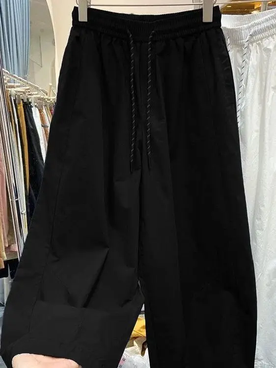 Loose Wide Leg Pants Women's Summer Thin High Waist Slim Straight Cut Nine Point Harlan Old Dad Casual Trousers
Loose Wide Leg Pants Women's Summer Thin High Waist Slim Straight Cut Nine Point Harlan Old Dad Casual Trousers