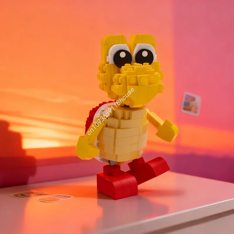 341 деталь MOC-модели Купа Трупа из игры Марио, конструктор, игрушка для сборки, творческий подарок на Рождество, развивающая игрушка для детей
341 деталь MOC-модели Купа Трупа из игры Марио, конструктор, игрушка для сборки, творческий подарок на Рождество, развивающая игрушка для детей
