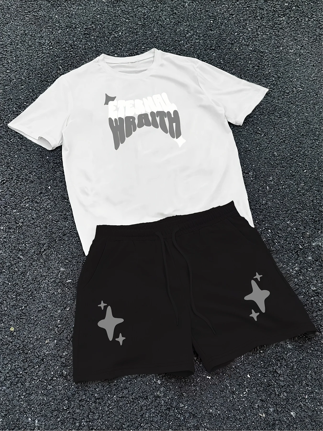 2026 Summer American Men's T-shirt Set for Outdoor Sports Fashion Casual Soft Breathable with 3D Letter Pattern Printing
2026 Summer American Men's T-shirt Set for Outdoor Sports Fashion Casual Soft Breathable with 3D Letter Pattern Printing