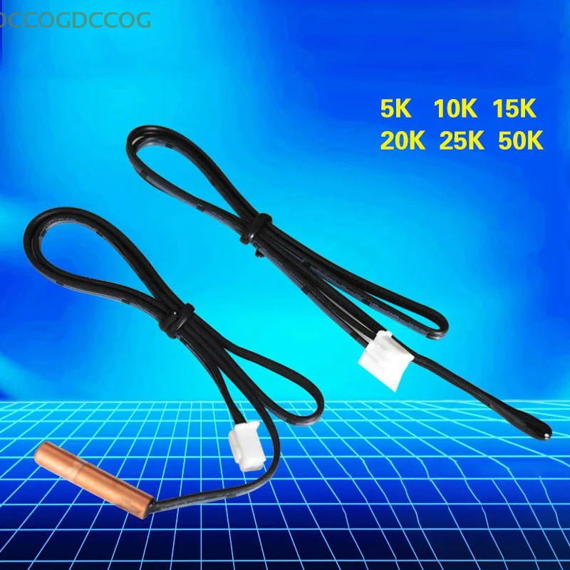 5K 10K 15K 20K 25k 50K Air Conditioner Tube Sensor Rubber Head Copper Head Air Conditioning Temperature Sensor
5K 10K 15K 20K 25k 50K Air Conditioner Tube Sensor Rubber Head Copper Head Air Conditioning Temperature Sensor