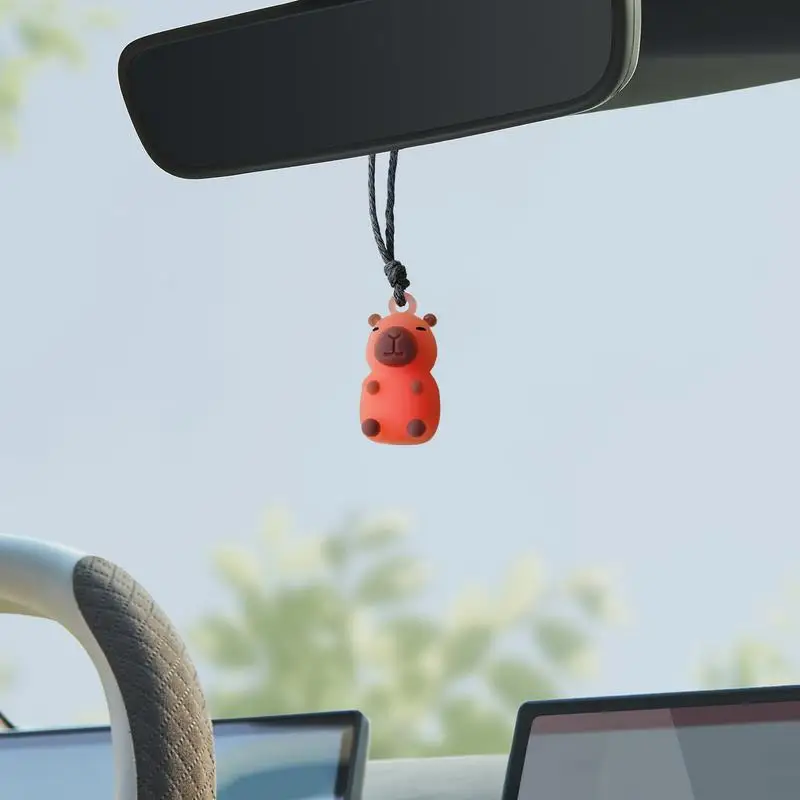 Car Ornaments For Rear View Mirror Car Hangable Ornament UV Color-Changing Capybara Rearview Mirror Charm Pendant For Truck
Car Ornaments For Rear View Mirror Car Hangable Ornament UV Color-Changing Capybara Rearview Mirror Charm Pendant For Truck