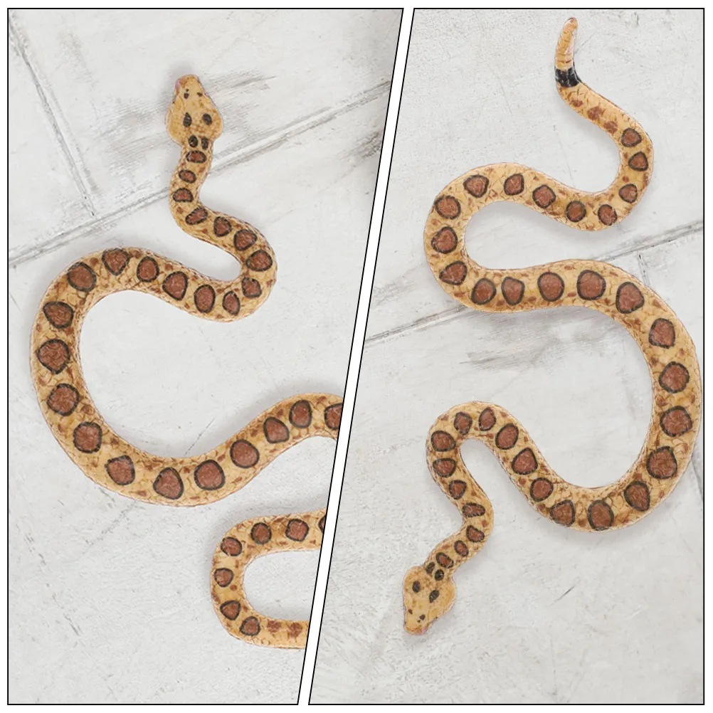 2Pcs Realistic Snake Simulation Decoration Prank Props Halloween Party Lifelike Animal Figures Scary
2Pcs Realistic Snake Simulation Decoration Prank Props Halloween Party Lifelike Animal Figures Scary