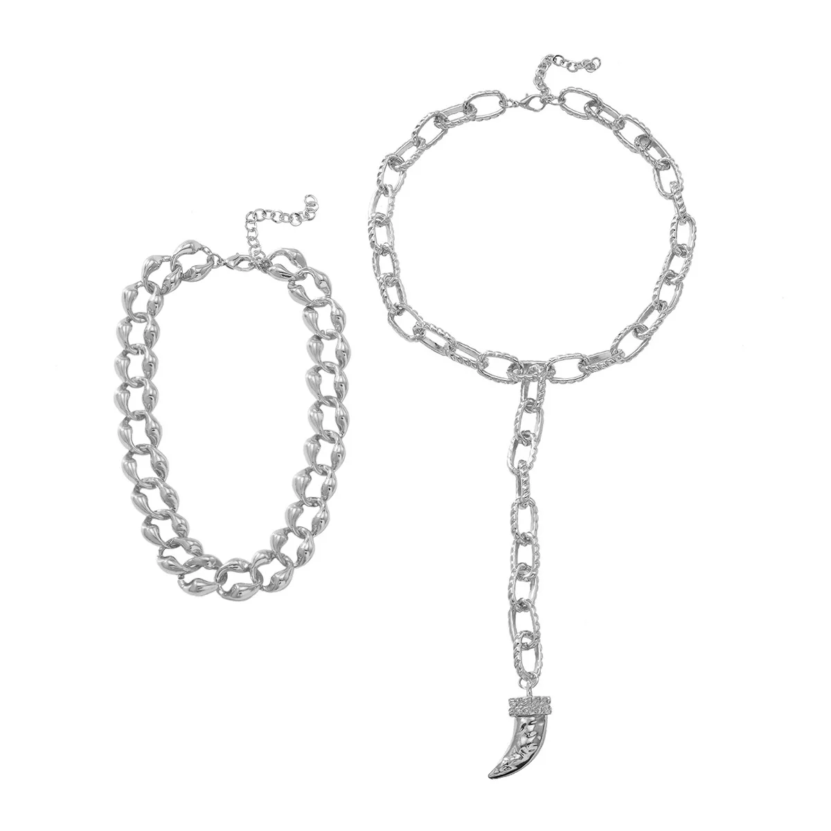 ZAA Trend Women Jewelry Punk Style Statement Horn Pendant Cuban Chain Necklaces Fashion Holiday Party Accessories Birthday Gifts
ZAA Trend Women Jewelry Punk Style Statement Horn Pendant Cuban Chain Necklaces Fashion Holiday Party Accessories Birthday Gifts