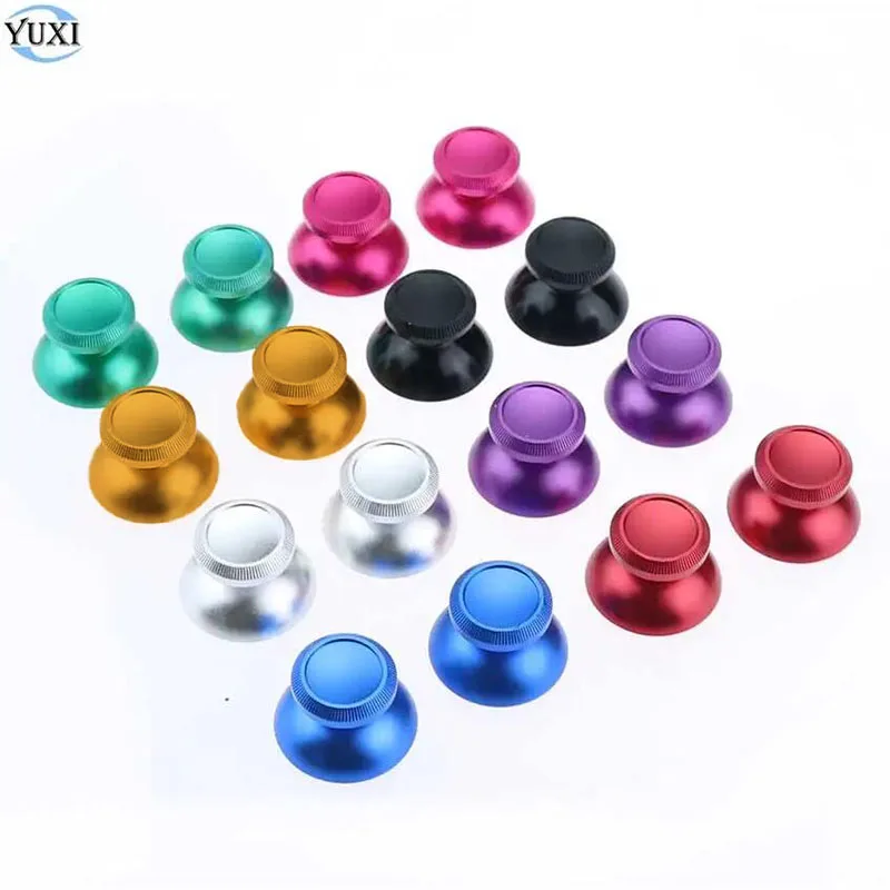 YuXi 2pcs Metal 3D Analog Joystick Stick Grips Caps Replacement Repair Parts for Sony Playstation DualShock 4 PS4 Controller
YuXi 2pcs Metal 3D Analog Joystick Stick Grips Caps Replacement Repair Parts for Sony Playstation DualShock 4 PS4 Controller