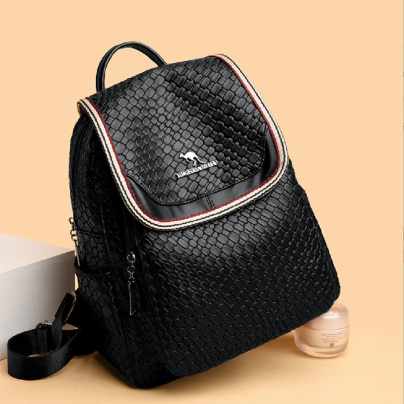 Hot Sale New Korean Luxury Fashion High Quality Soft Leather Backpack Women's Casual Large Capacity Travel Shoulder Bags Totes
Hot Sale New Korean Luxury Fashion High Quality Soft Leather Backpack Women's Casual Large Capacity Travel Shoulder Bags Totes