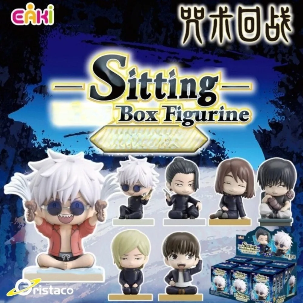 In Stock Original EAKI Jujutsu Kaisen Cute Sitting Series Surprise Box Anime Character Model Collection Desktop Decoration Gifts
In Stock Original EAKI Jujutsu Kaisen Cute Sitting Series Surprise Box Anime Character Model Collection Desktop Decoration Gifts
