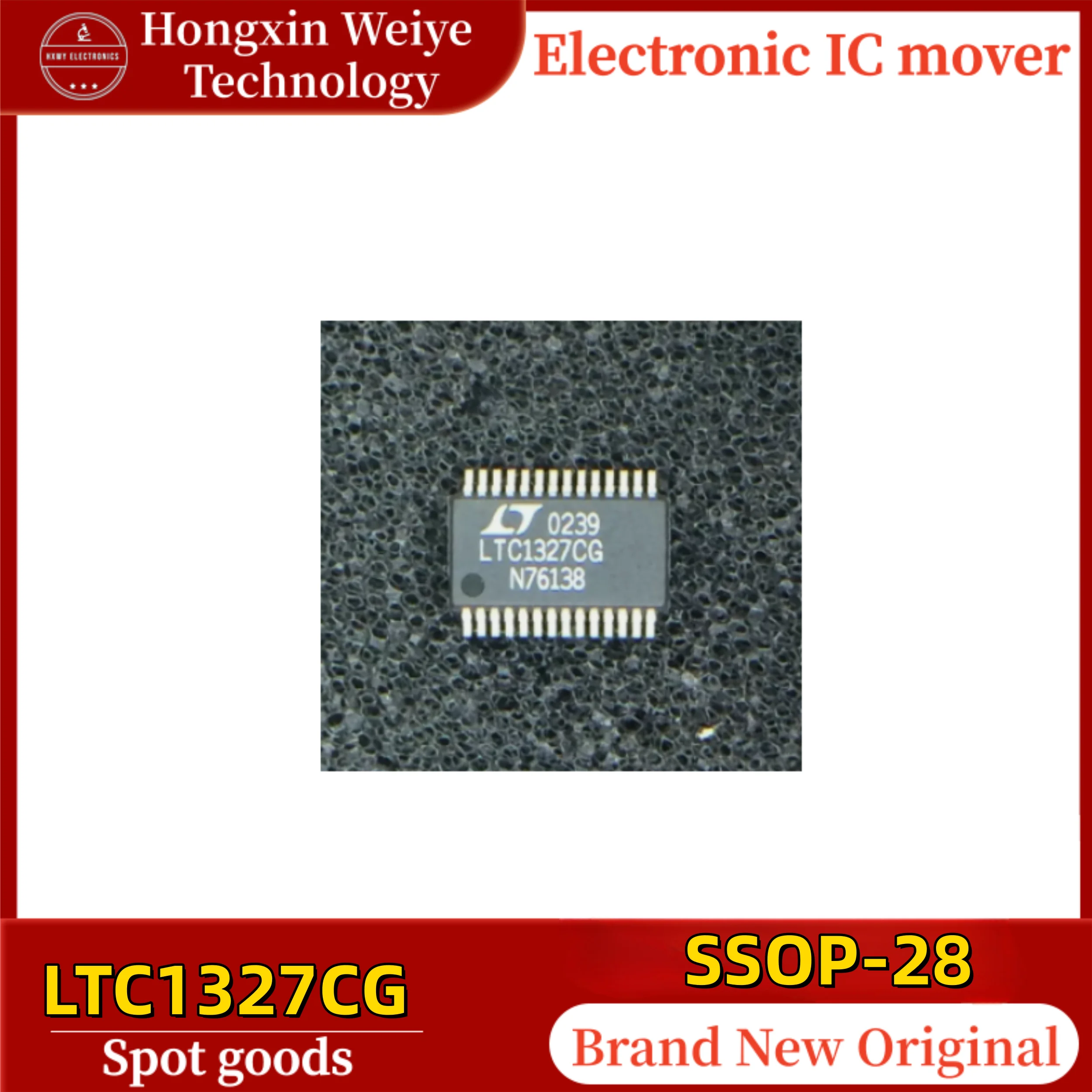 (2/5 pieces) LTC1327CG LTC1327 SSOP-28 Interface Transceiver IC Original Brand New In Stock Fast Shipping
(2/5 pieces) LTC1327CG LTC1327 SSOP-28 Interface Transceiver IC Original Brand New In Stock Fast Shipping