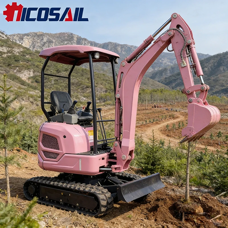 Small 2.2-ton hydraulic excavator agricultural track type multifunctional excavator with hydraulic crusher accessories
Small 2.2-ton hydraulic excavator agricultural track type multifunctional excavator with hydraulic crusher accessories