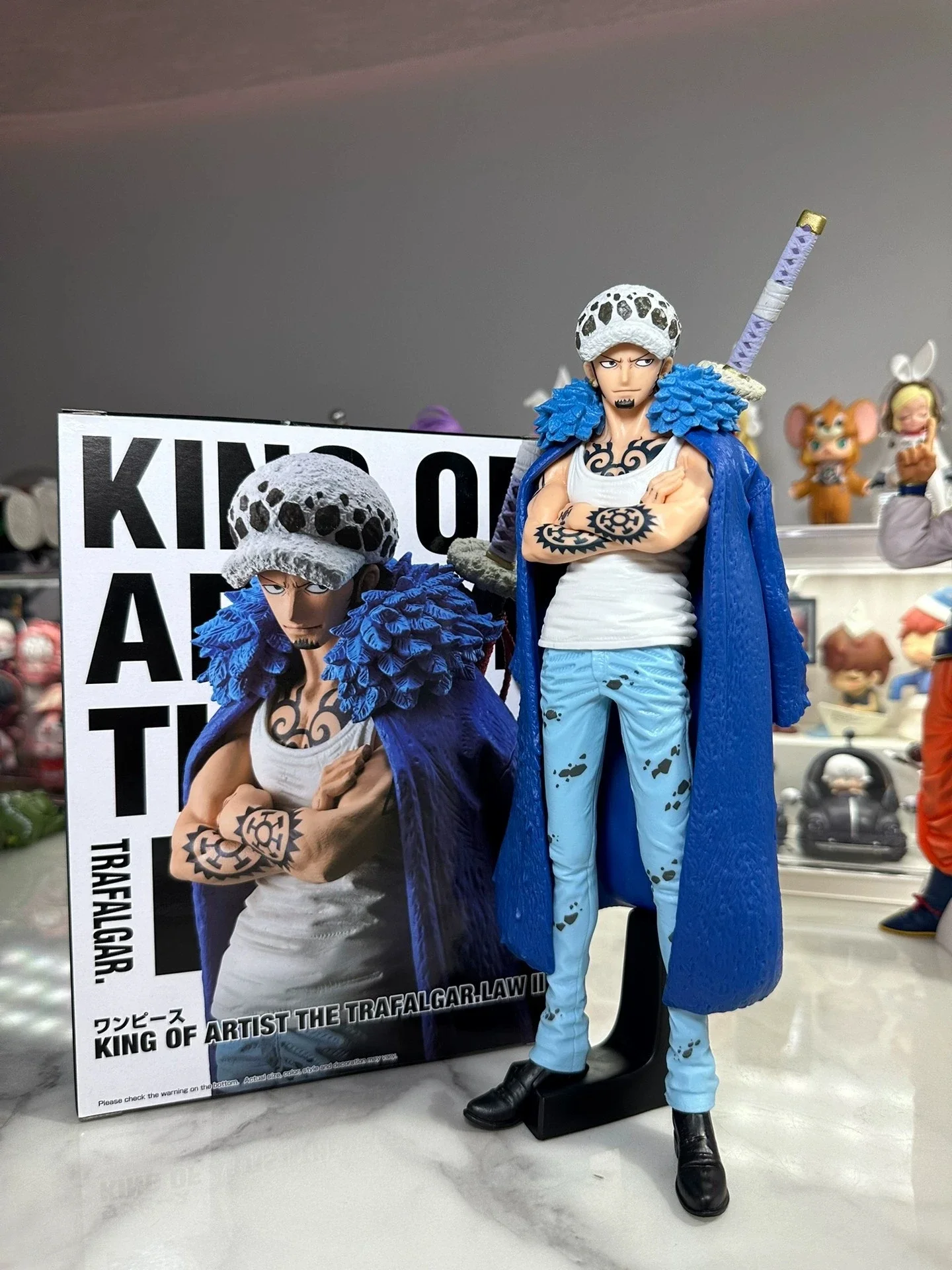One Piece Battle Suit AS Rote Figurine Trafalgar Model Anime GK Statue Trendy Toy Ornament Gift
One Piece Battle Suit AS Rote Figurine Trafalgar Model Anime GK Statue Trendy Toy Ornament Gift