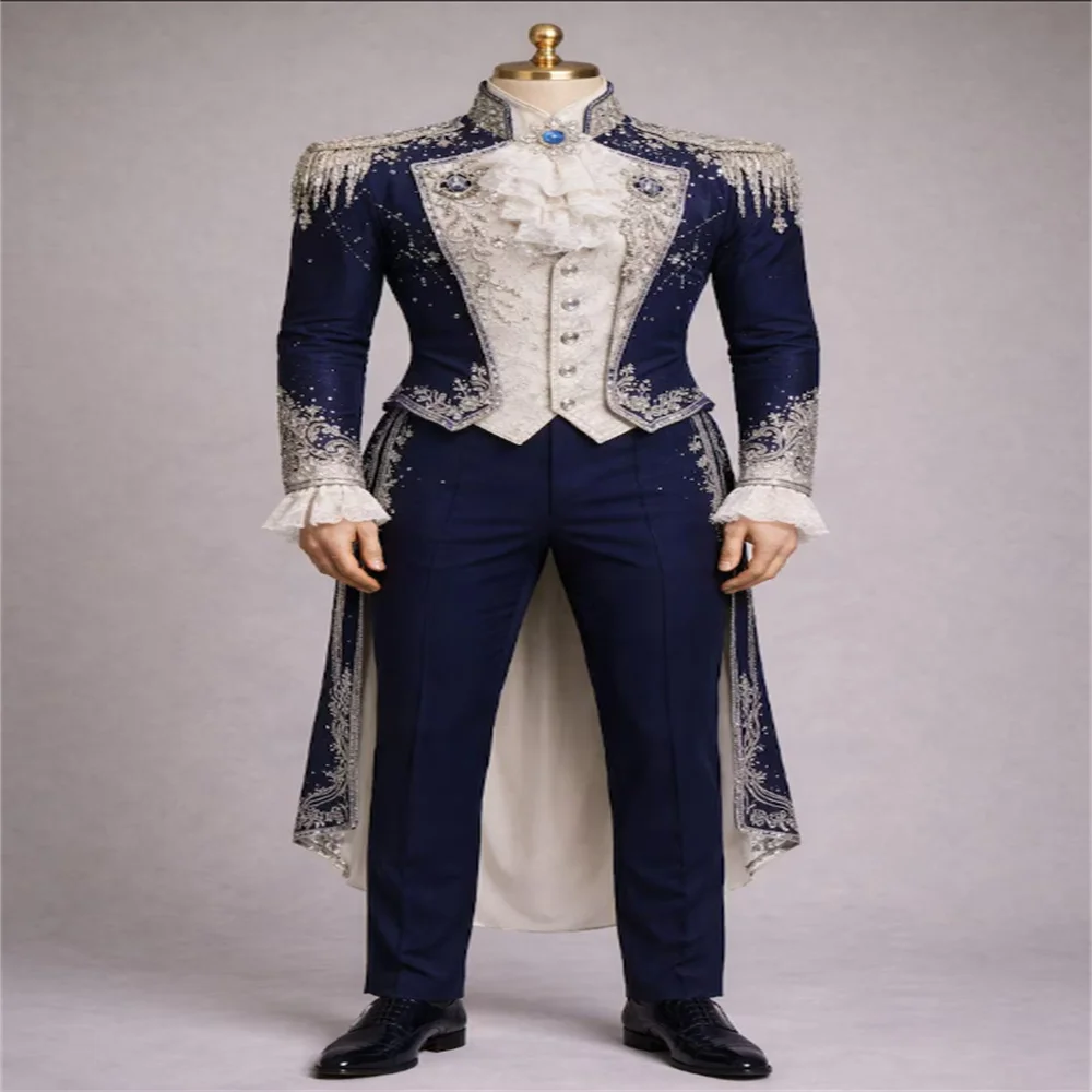 18th Century British Aristocrat Victorian Steampunk Military Naval Officer Knight Uniform Tailcoat Outfit
18th Century British Aristocrat Victorian Steampunk Military Naval Officer Knight Uniform Tailcoat Outfit