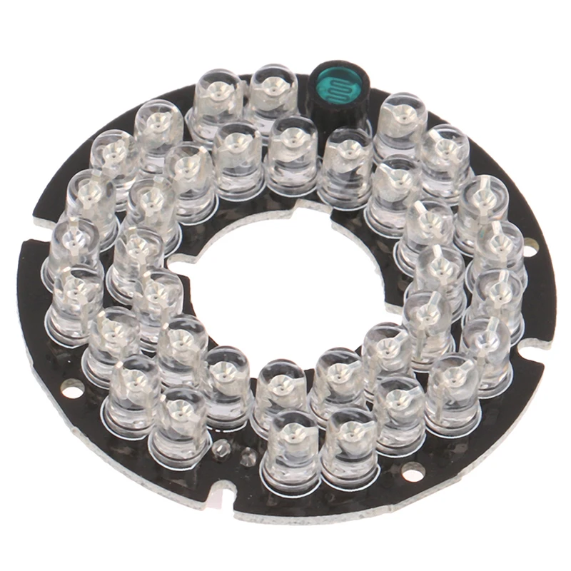 * New! IR 36 LED Light Board Infrared Lamp Board Module for Day Vision Camera Security Camera High Definition IR LED 90 degrees
* New! IR 36 LED Light Board Infrared Lamp Board Module for Day Vision Camera Security Camera High Definition IR LED 90 degrees