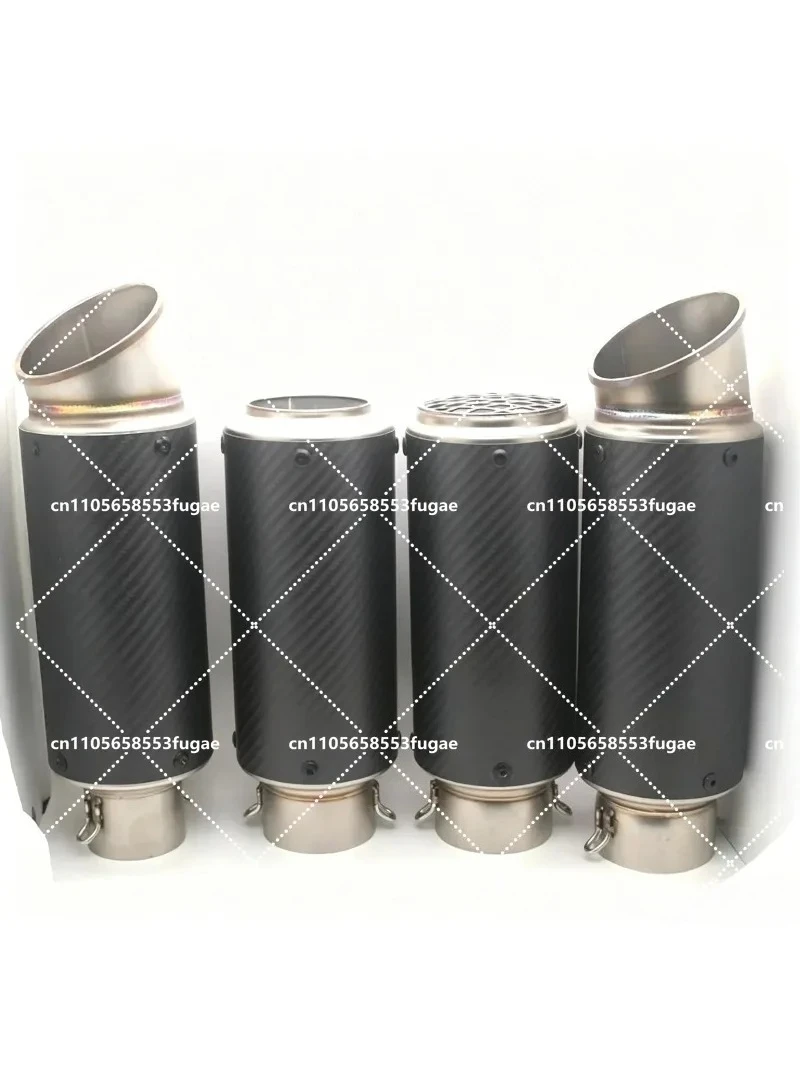 Carbon Fiber Motorcycle Exhaust Pipe 60mm 63mm Universal Street Modified Muffler
Carbon Fiber Motorcycle Exhaust Pipe 60mm 63mm Universal Street Modified Muffler