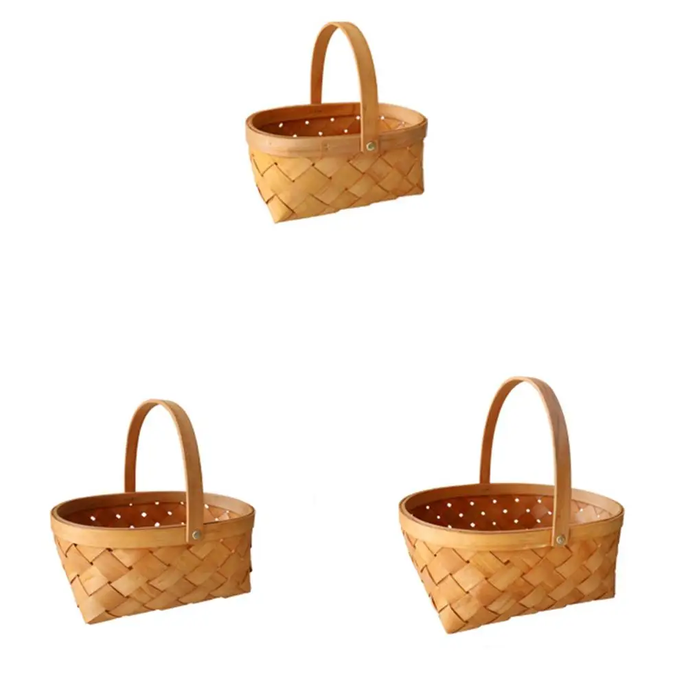 Wooden Woven Basket Container Handmade Rattan Hamper Home Office Fruit Store Portable Cedar Sturdy Strong Eco Friendly Storage
Wooden Woven Basket Container Handmade Rattan Hamper Home Office Fruit Store Portable Cedar Sturdy Strong Eco Friendly Storage