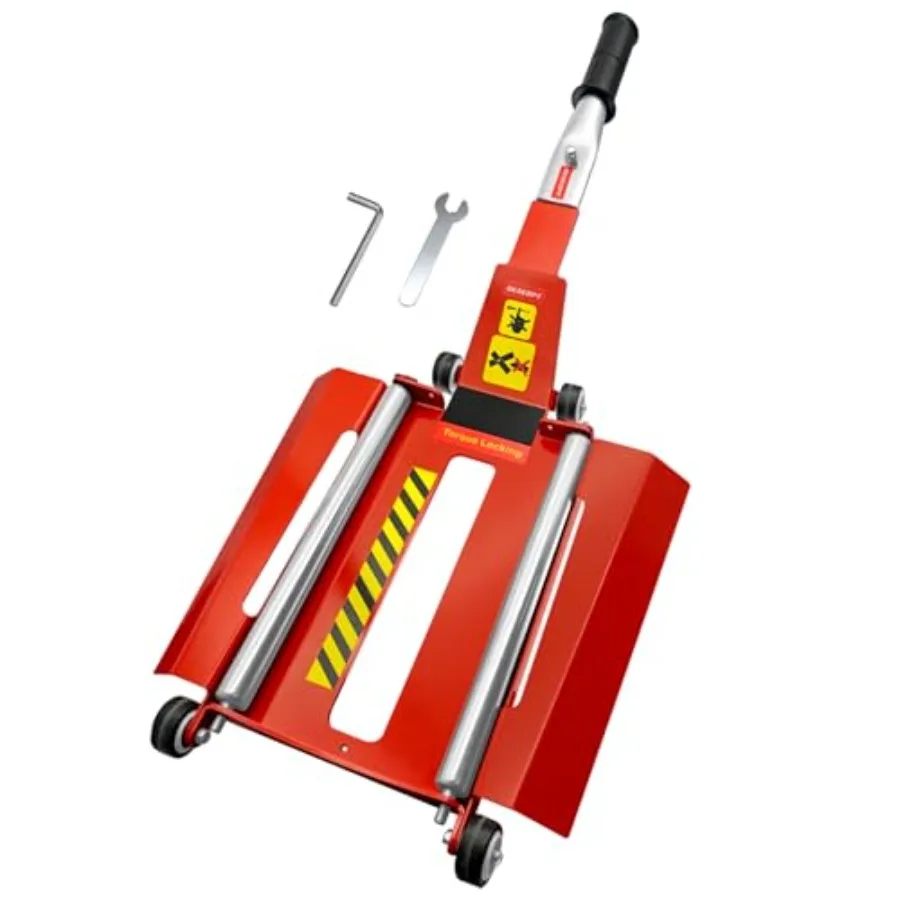 Upgraded Portable Effortless Tire Jack Tool with Roller Plate and Double Ramp Removable Handle with Screw [Roller + Separate Ra
Upgraded Portable Effortless Tire Jack Tool with Roller Plate and Double Ramp Removable Handle with Screw [Roller + Separate Ra