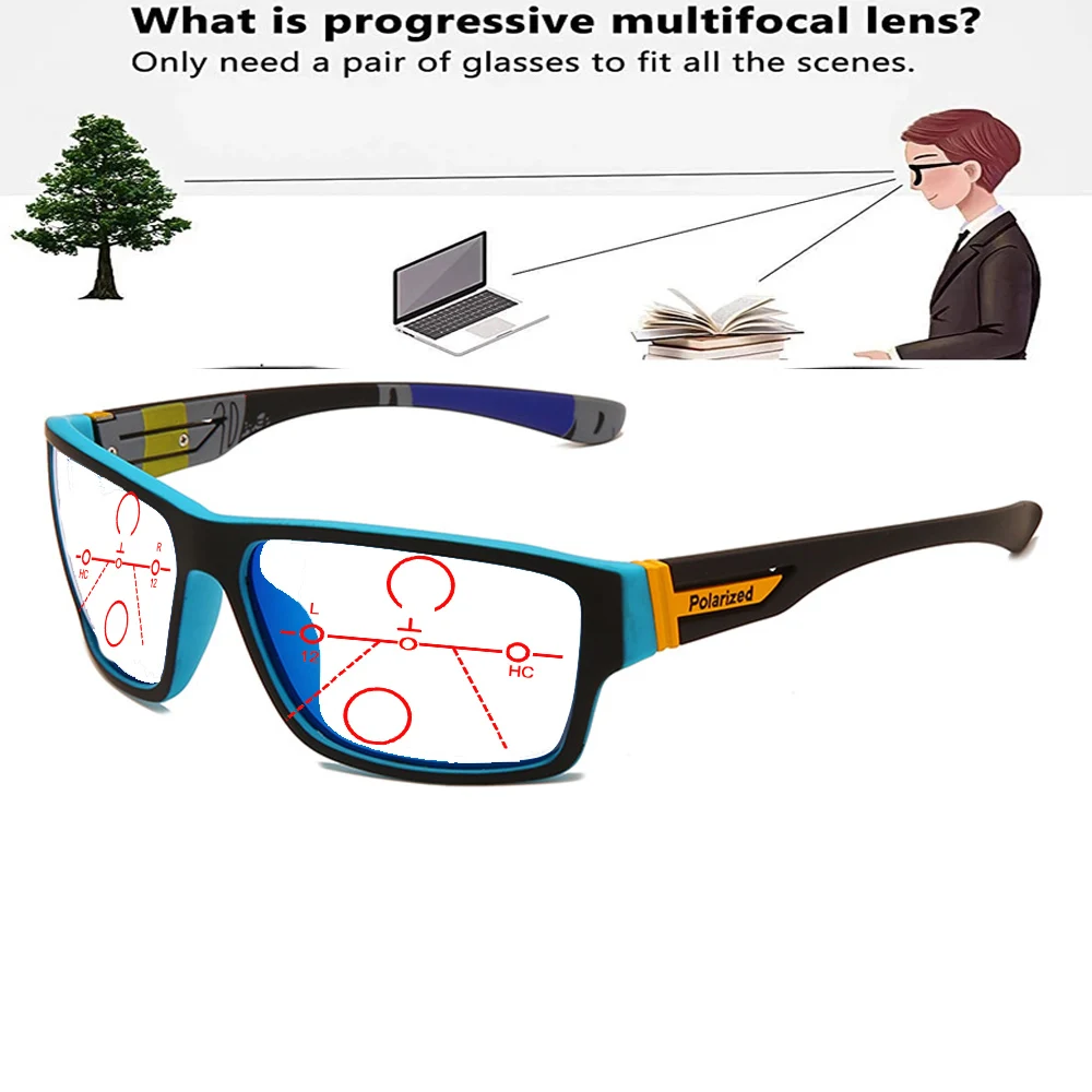 Sport Style Blue Handcrafted Frame One-piece Nose Pads Fashion Progressive Multi-focal Reading Glasses +0.75 To +4
Sport Style Blue Handcrafted Frame One-piece Nose Pads Fashion Progressive Multi-focal Reading Glasses +0.75 To +4