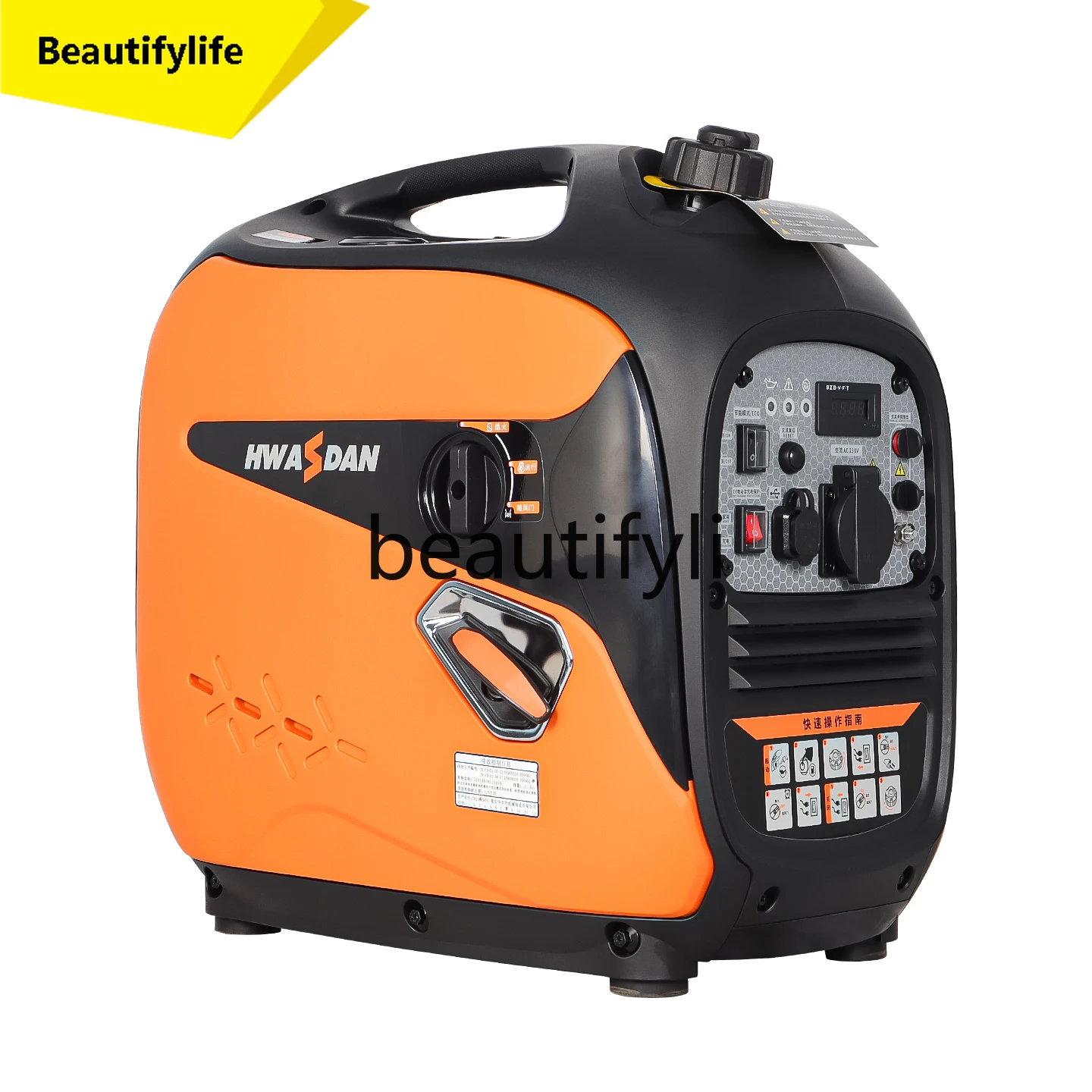 L04 Silent Inverter Generator 220V Household Micro Small 2/3KW Outdoor RV Stall 
L04 Silent Inverter Generator 220V Household Micro Small 2/3KW Outdoor RV Stall