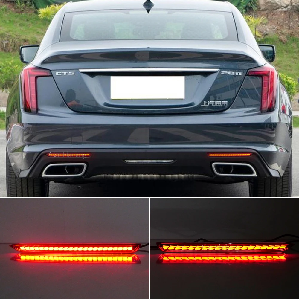Car LED Rear Bumper Lamps For Cadillac CT5 CT-5 2019 2020 2021 2022 2023 Brake Light Turn Signal Backup Reflector Lamp
Car LED Rear Bumper Lamps For Cadillac CT5 CT-5 2019 2020 2021 2022 2023 Brake Light Turn Signal Backup Reflector Lamp