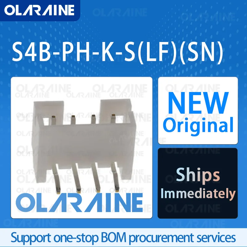 50/200/500Pcs S4B-PH-K-S(LF)(SN) 100% brand new and original IC chip Connector headers and wire housings 4 Position 2 A
50/200/500Pcs S4B-PH-K-S(LF)(SN) 100% brand new and original IC chip Connector headers and wire housings 4 Position 2 A