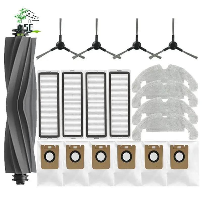 A05E-For Dreame Bot D10s Plus/D9 Plus Robot Vacuum Spare Parts Main Side Brushes Mop Cloths HEPA Filters Dust Bags
A05E-For Dreame Bot D10s Plus/D9 Plus Robot Vacuum Spare Parts Main Side Brushes Mop Cloths HEPA Filters Dust Bags