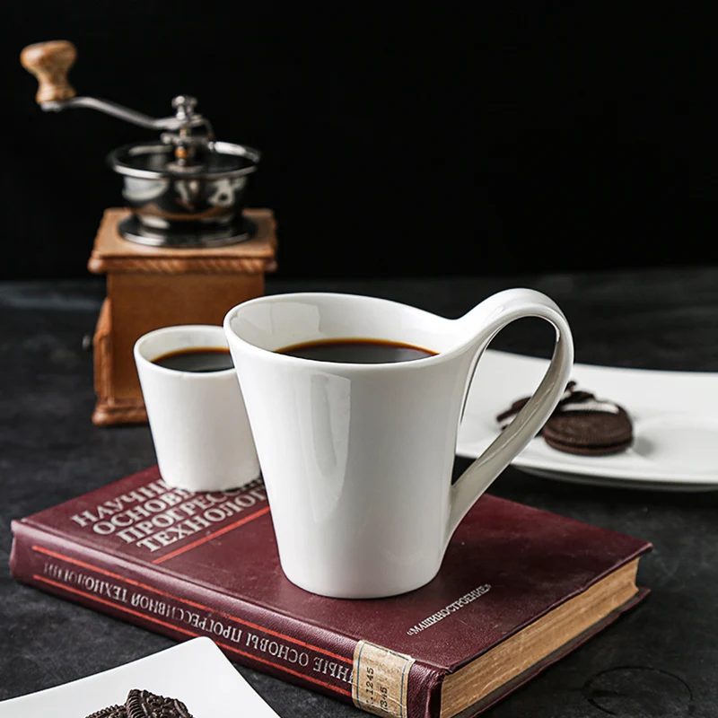 Espresso English Coffee Mug And Saucer Creative White Ceramic Coffee Cups Set Aftermoon Tea Tazzine Da Caffe Coffee Accessories
Espresso English Coffee Mug And Saucer Creative White Ceramic Coffee Cups Set Aftermoon Tea Tazzine Da Caffe Coffee Accessories