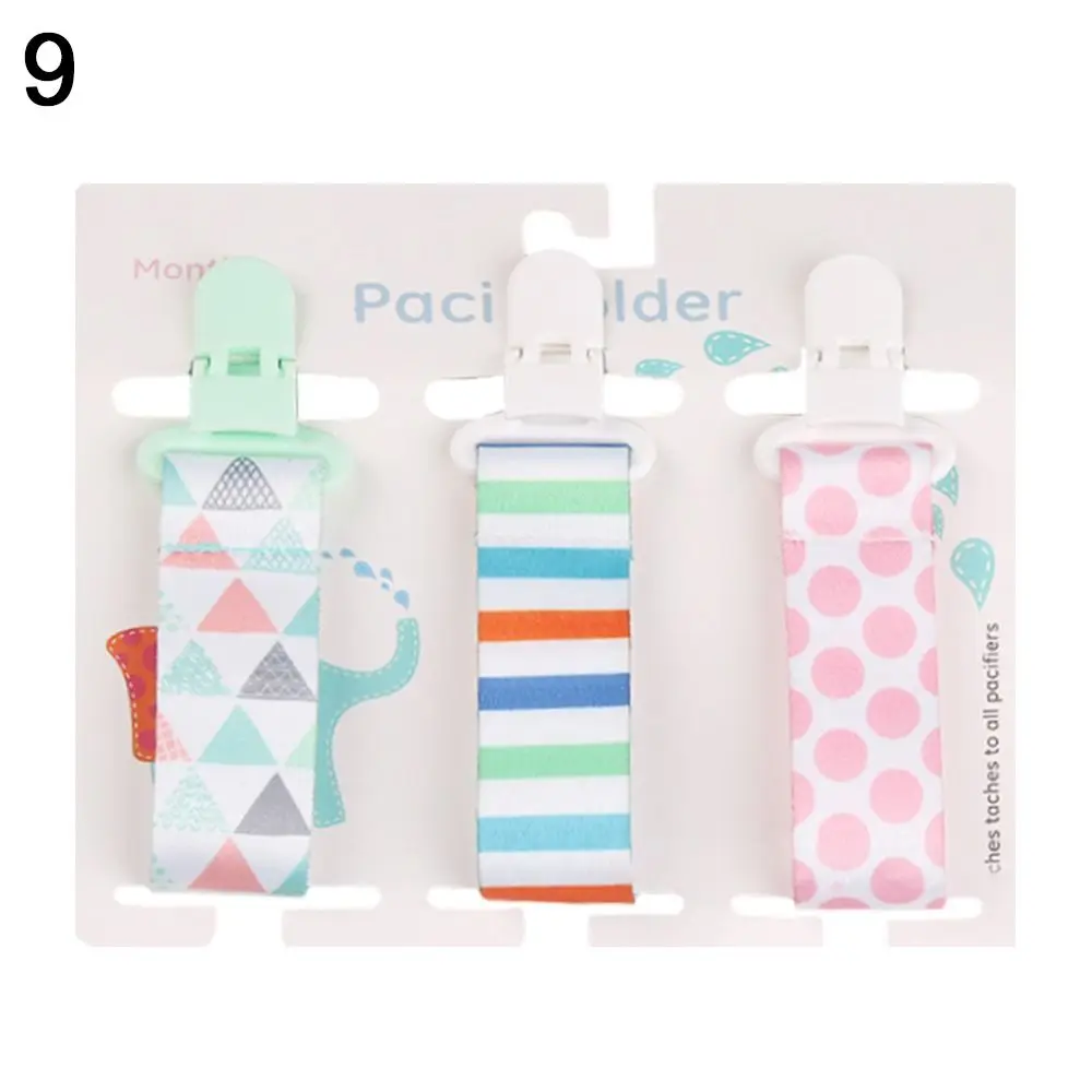 3PCs Pacifier Chain Bracket Dummy Clips Soother Holder Cartoon Print Baby Pacifier Clip Safe Baby Care Pacifier Chain Travel
3PCs Pacifier Chain Bracket Dummy Clips Soother Holder Cartoon Print Baby Pacifier Clip Safe Baby Care Pacifier Chain Travel