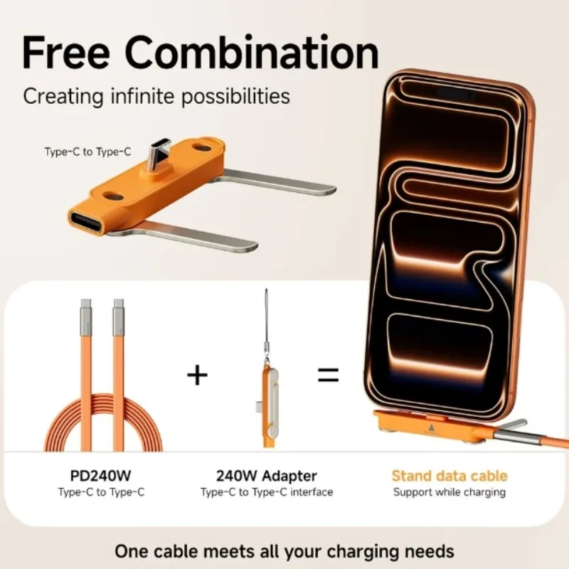 Universal Foldable Phone Charging Stand - USB C to USB C Multi-functional Charging Stand, Compatible with All Type-C Phones and
Universal Foldable Phone Charging Stand - USB C to USB C Multi-functional Charging Stand, Compatible with All Type-C Phones and