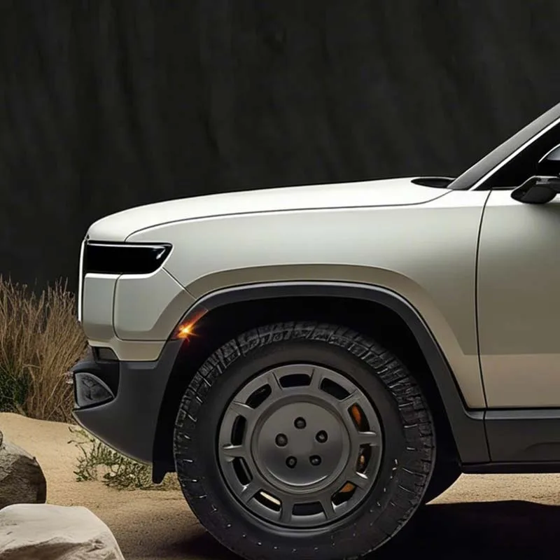 For Rivian R1T ABS Black Car Front Turn Signal Light Decorative Patch Cover Car Exterior Accessories
For Rivian R1T ABS Black Car Front Turn Signal Light Decorative Patch Cover Car Exterior Accessories