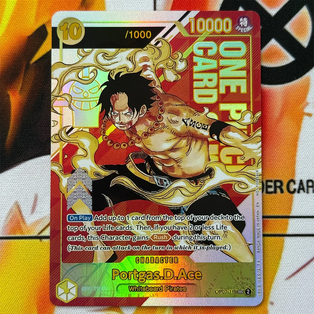 Коллекционные карты DIY Proxy One Piece: самодельные промо-карты Портгаса Д. Эйса с серийными номерами, собственного изготовления, OPCG.
Коллекционные карты DIY Proxy One Piece: самодельные промо-карты Портгаса Д. Эйса с серийными номерами, собственного изготовления, OPCG.