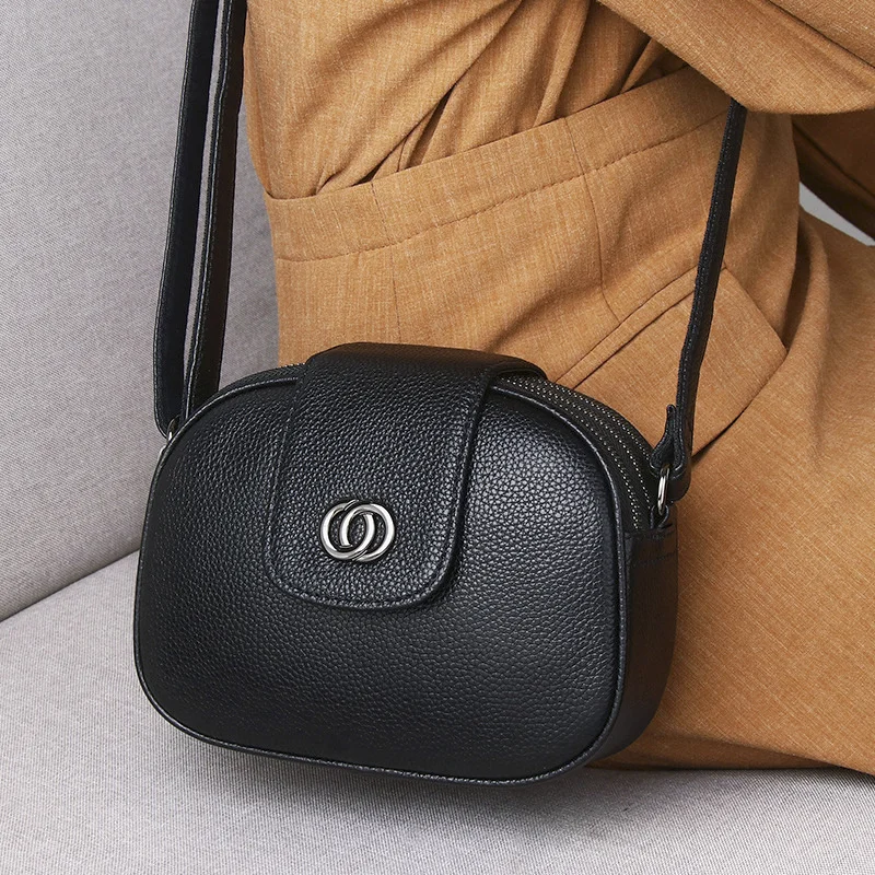 Genuine Leather Brand Designer Women bag Ladies Shoulder Messenger Bags Handbag Shell bag Simple Fashion Females Crossbody Bag
Genuine Leather Brand Designer Women bag Ladies Shoulder Messenger Bags Handbag Shell bag Simple Fashion Females Crossbody Bag