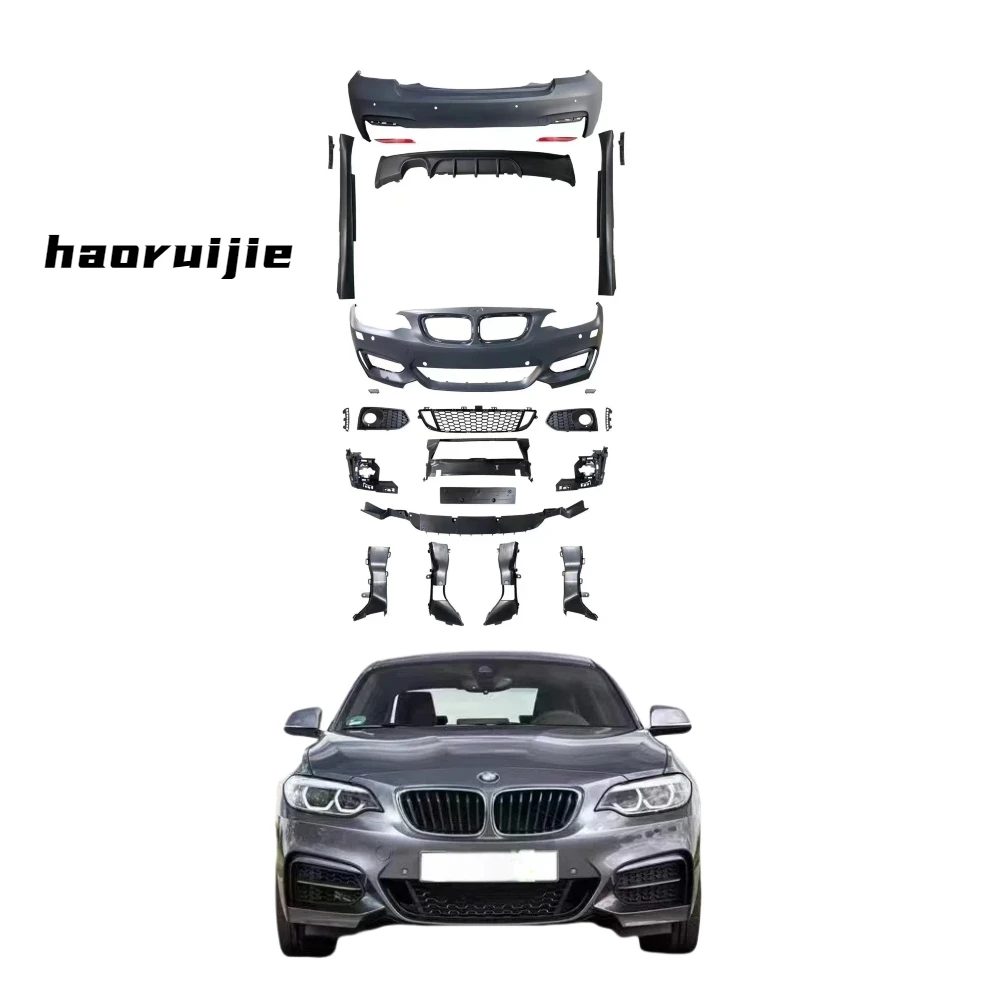 F22 M-tech BODYKIT for BMW 2 Series F22 14-20 Modified m Sport Body Kit Front bar Rear Bumper Autoparts Facelift Kits Bumpers
F22 M-tech BODYKIT for BMW 2 Series F22 14-20 Modified m Sport Body Kit Front bar Rear Bumper Autoparts Facelift Kits Bumpers