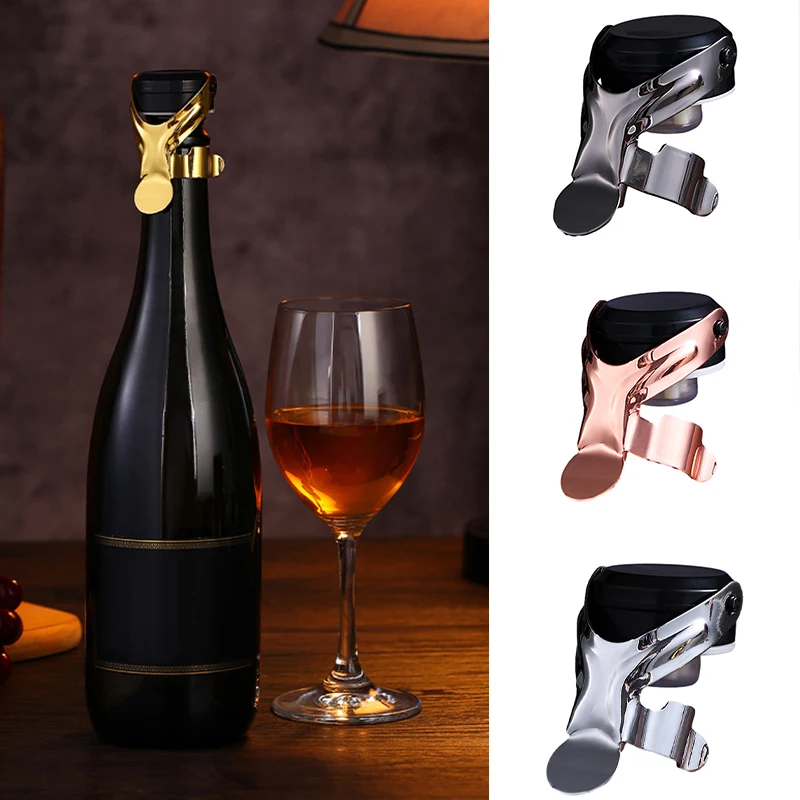 1pcs Stainless Steel Champagne Stopper Bottle Sealer for Champagne Sparkling Wine with a Built-In Pressure Pump
1pcs Stainless Steel Champagne Stopper Bottle Sealer for Champagne Sparkling Wine with a Built-In Pressure Pump