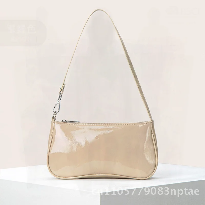 Fashion Underarm Bag Women's Shoulder Handbag PU Leather White Black Pink Light Blue Apricot Small Cross-Border Trendy Bag
Fashion Underarm Bag Women's Shoulder Handbag PU Leather White Black Pink Light Blue Apricot Small Cross-Border Trendy Bag